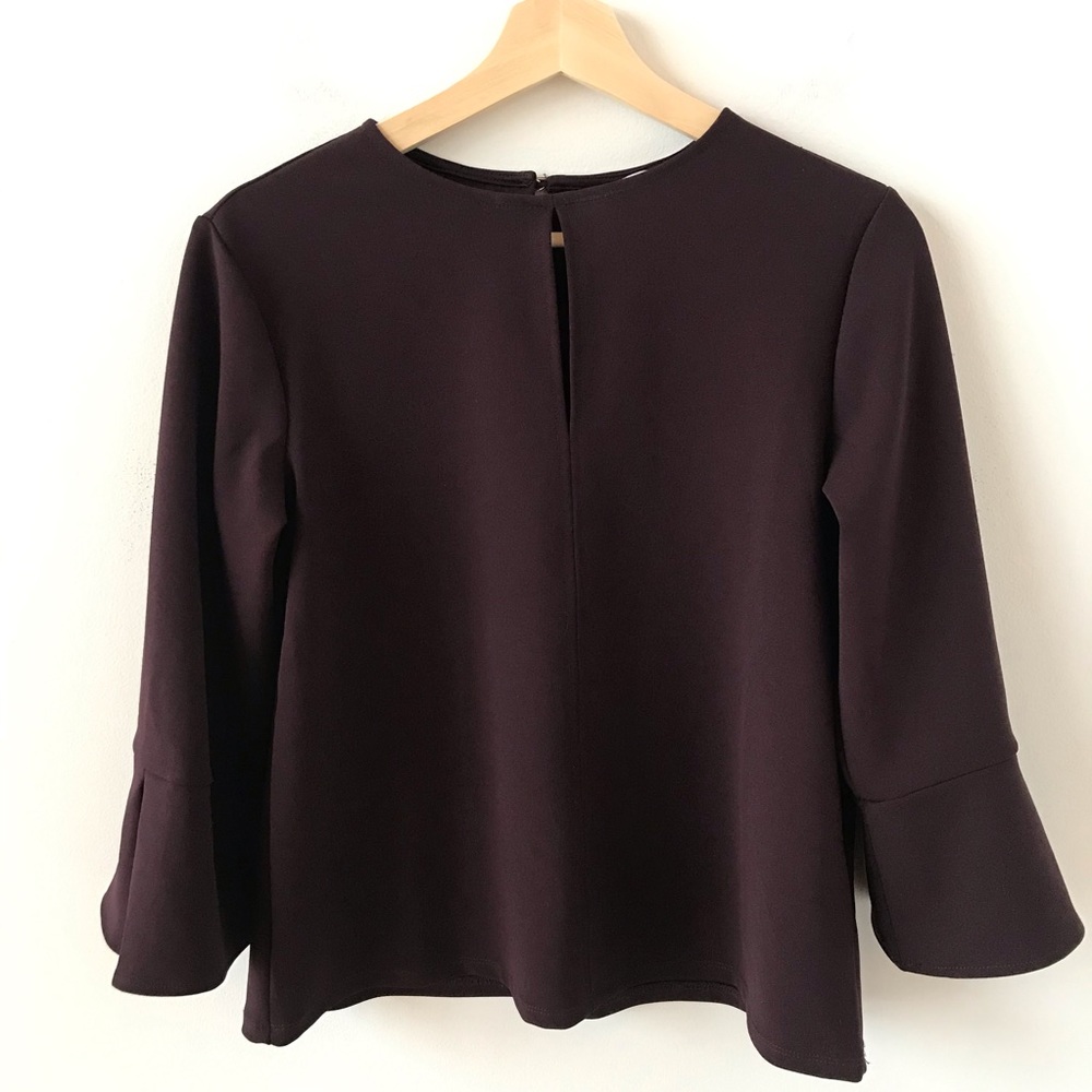 H&M eggplant colour blouse